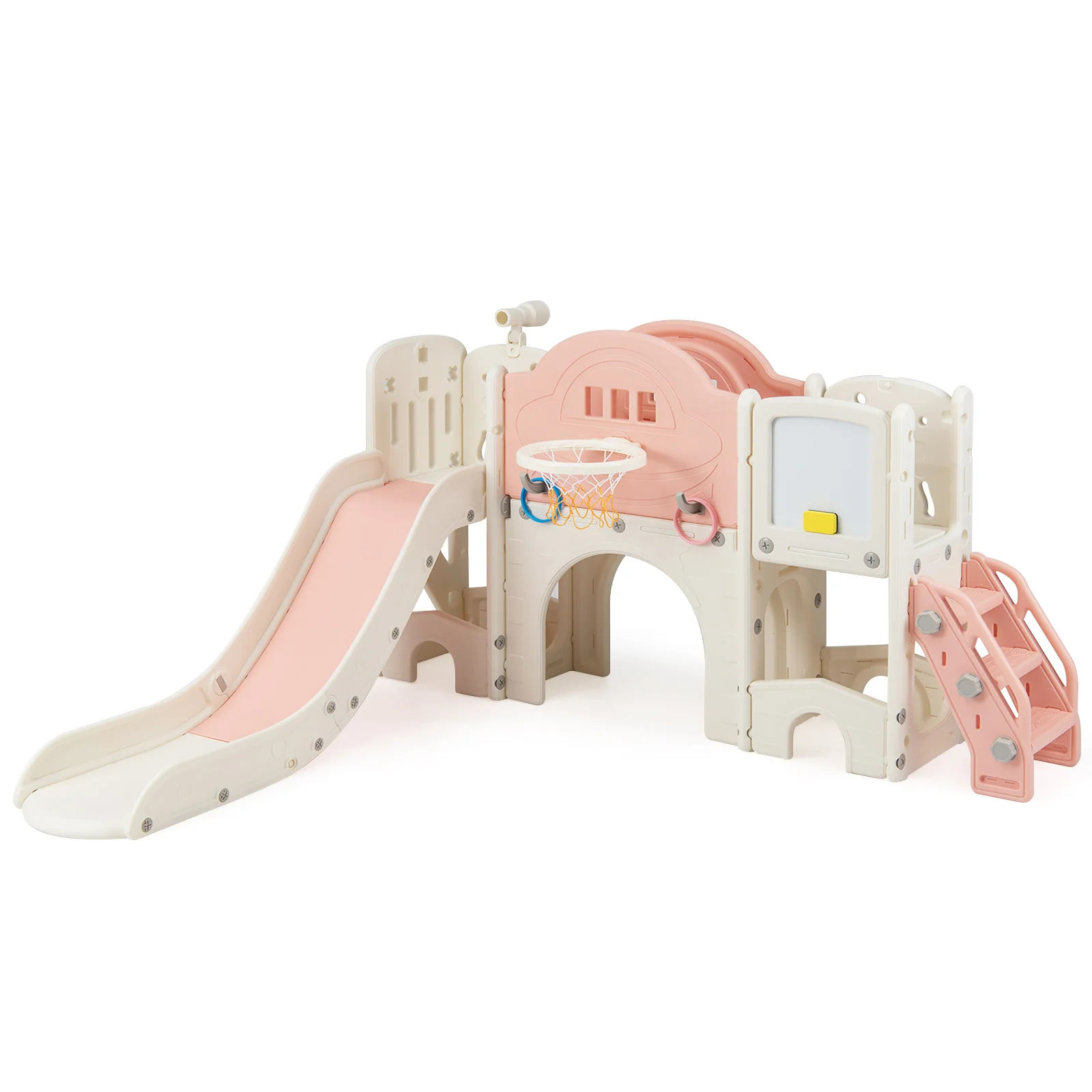 10 in 1 Toddler Slide Set, Kids Slide and Climber Playset, Indoor Playground for Ages 3+ - Image 11