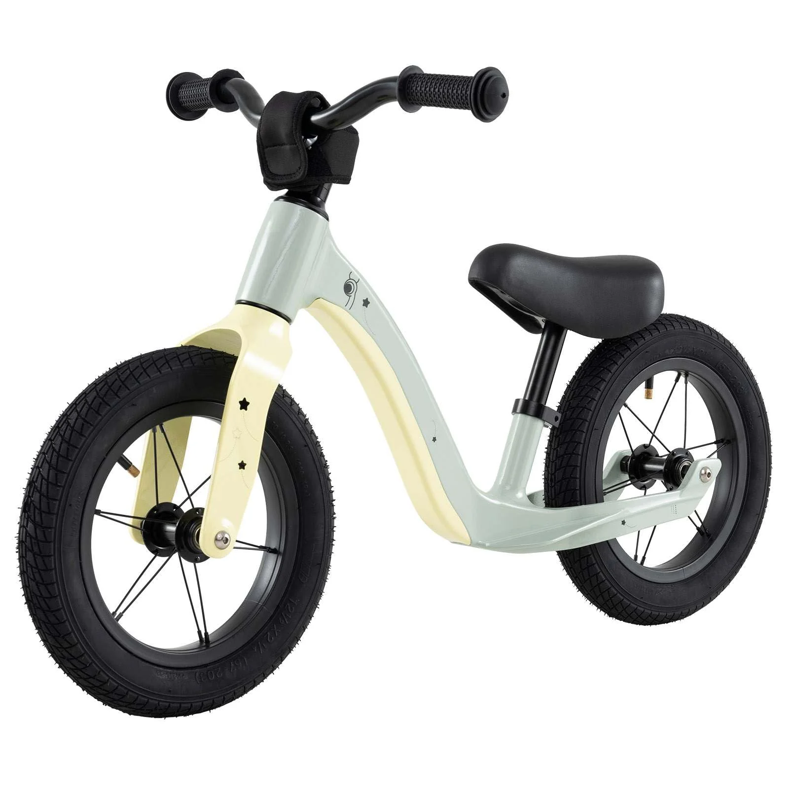 12-Inch Balance Bike, 2 Wheels Kids Bike with Adjustable Seat, First Bike w/ 360° Rotatable Handlebar - Image 11