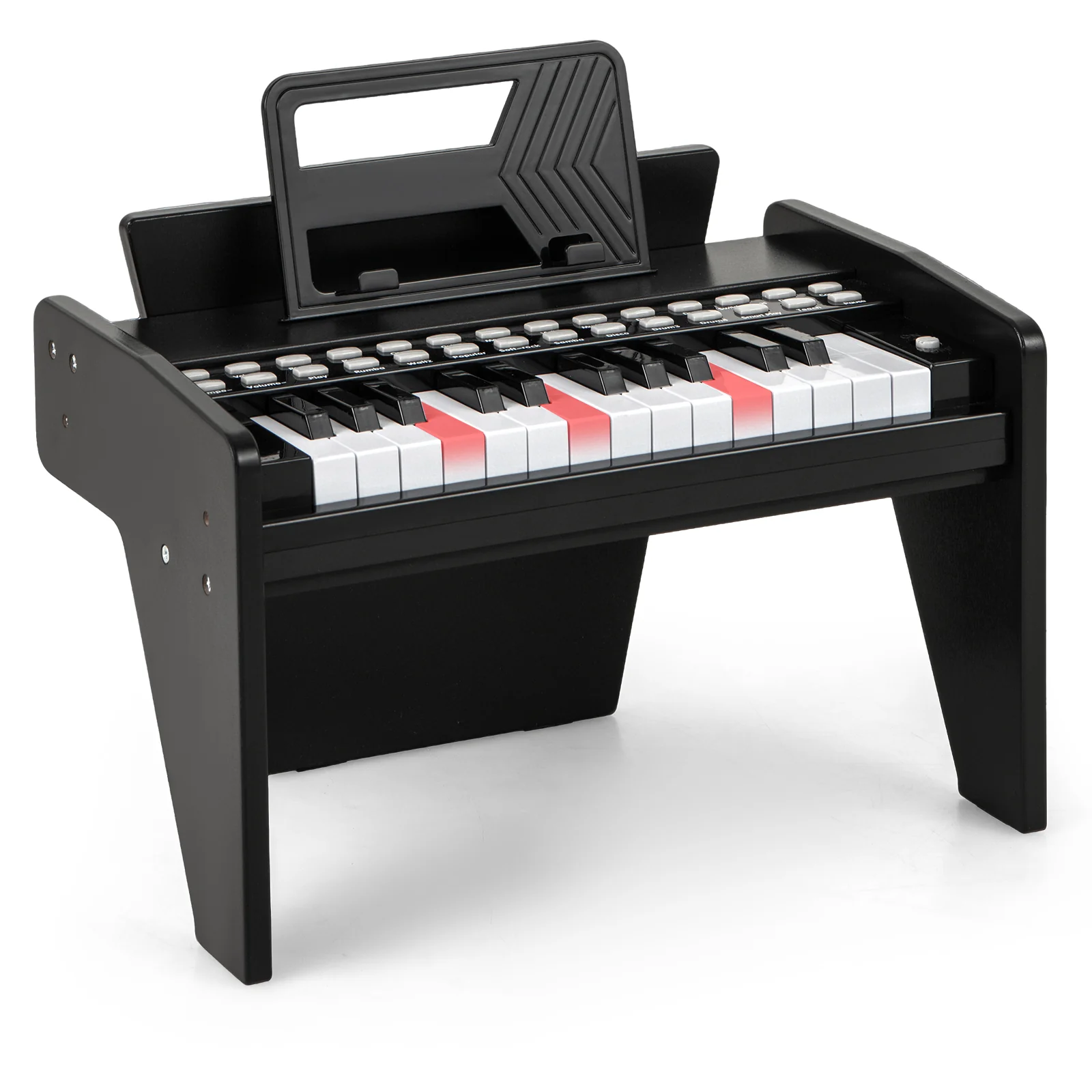 25 Keys Kids Piano Keyboard, Mini Digital Piano Toy with Adjustable Speed & Volume