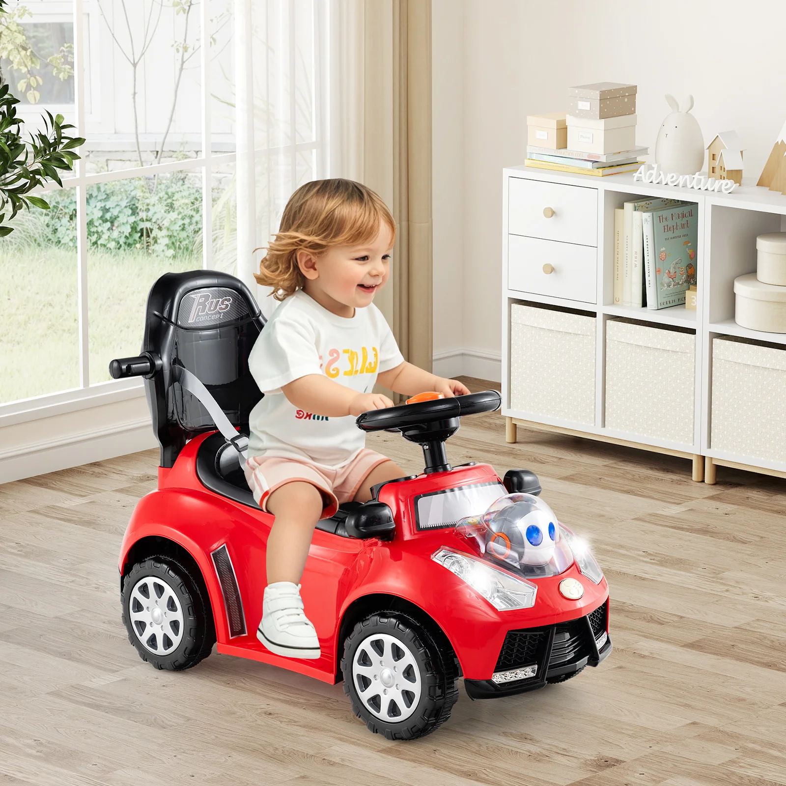 3 in 1 Push Car for Toddler, Stroller Sliding Walking Car for Boys & Girls - Image 10