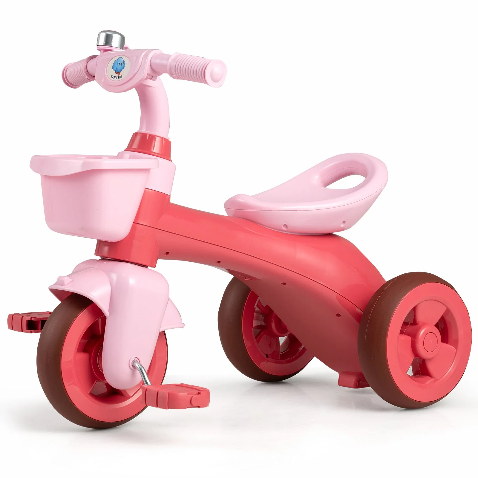 3-Wheel Children Balance Bike with Ergonomic Seat and Non-slip Handle - Image 11