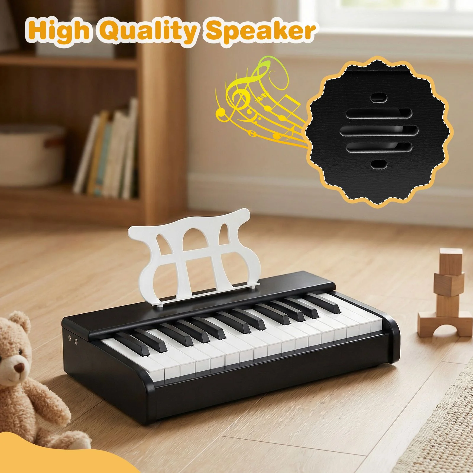 30 Keys Mini Digital Piano with Removable Music Stand for Boys and Girls - Image 5
