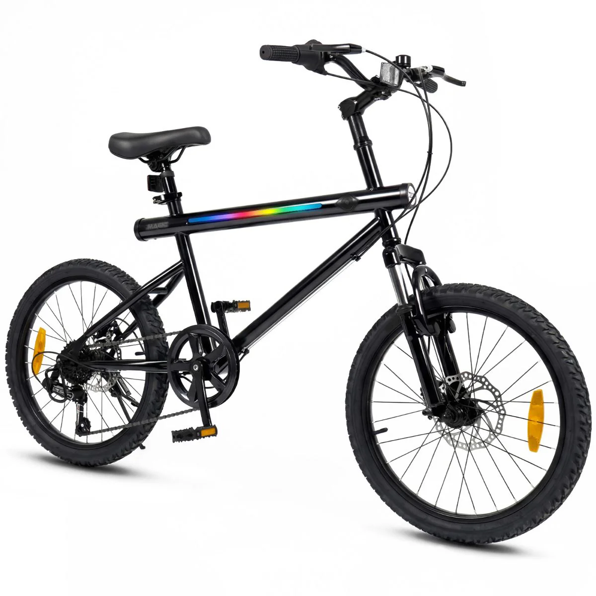 6-Speed Commuter Bicycle with Stereo Speakers and 2 Disc Brakes - Image 10