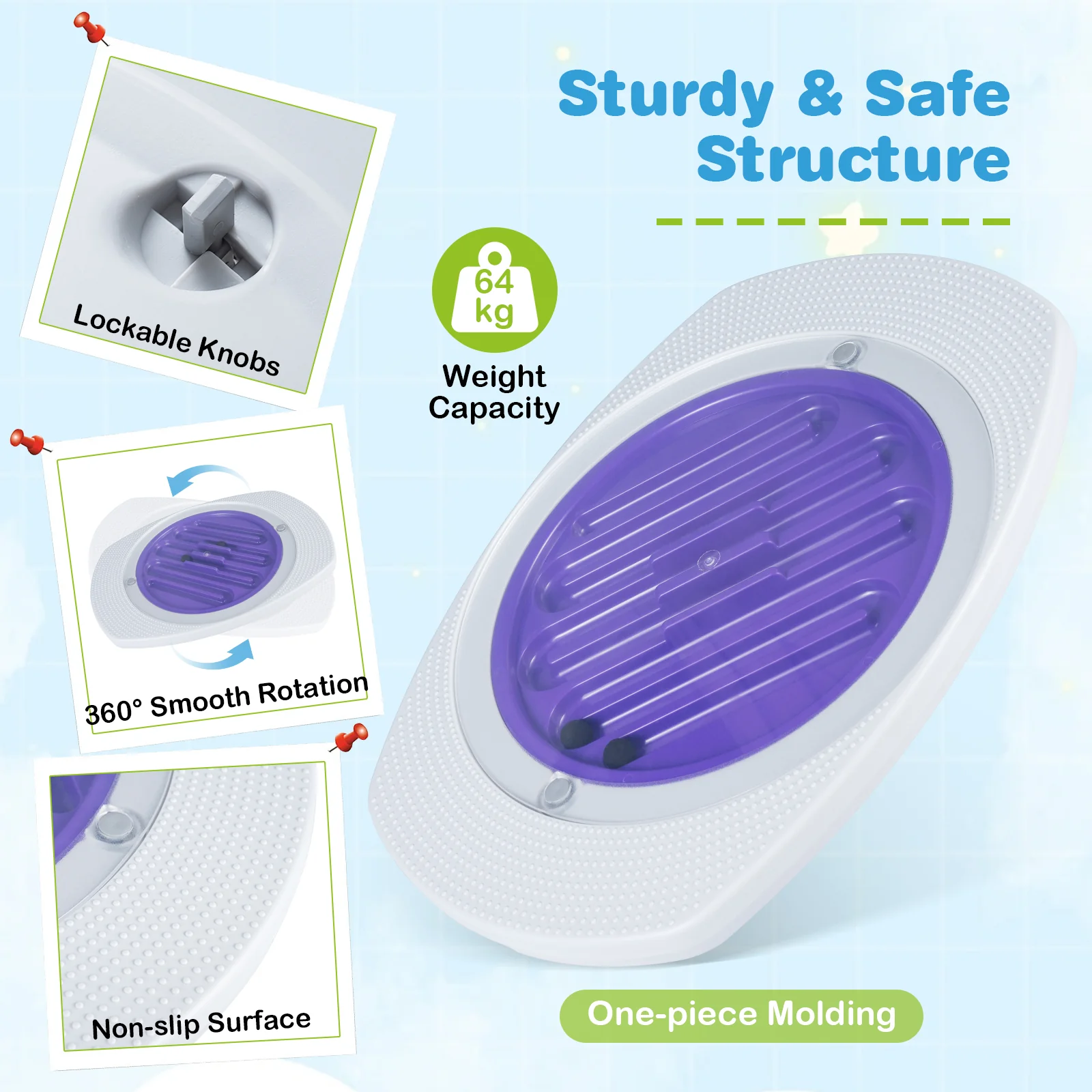 Balance Board for Kids with 3 Maze Discs & 2 Balls 2-in-1 Wobble Board for Sensory Training - Image 6