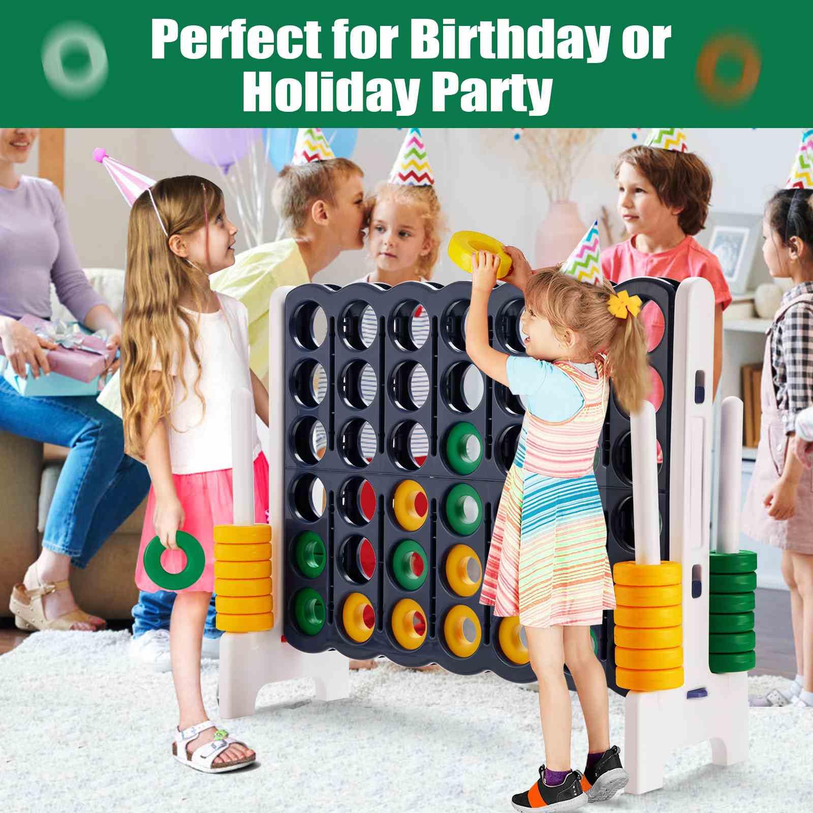 Connect 4 in A Row Jumbo Family Garden yard Game - Image 4
