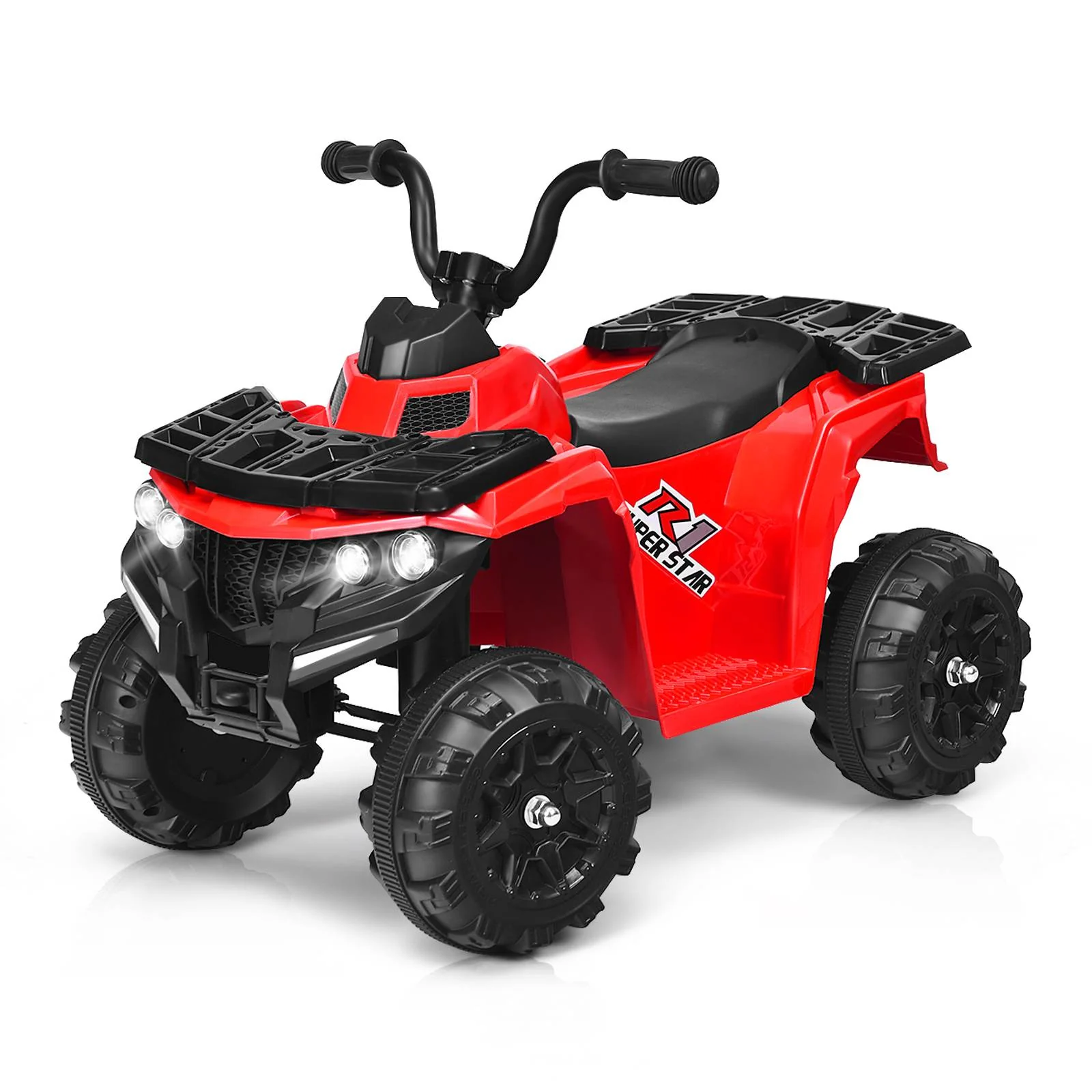 HONEY JOY 6V Kids Ride-On Car 4-Wheeler Vehicle Quad Car for 3-6 Years Old - Image 3