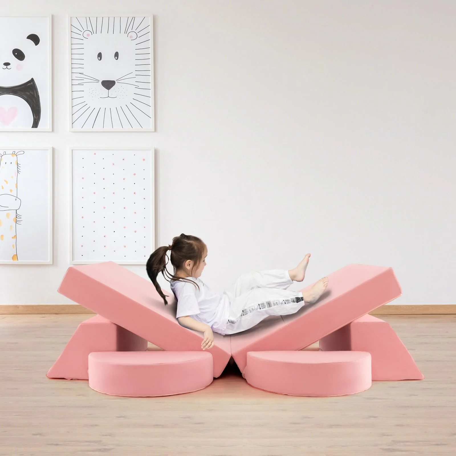 HONEY JOY 8 PCS Kids Play Sofa - Image 11