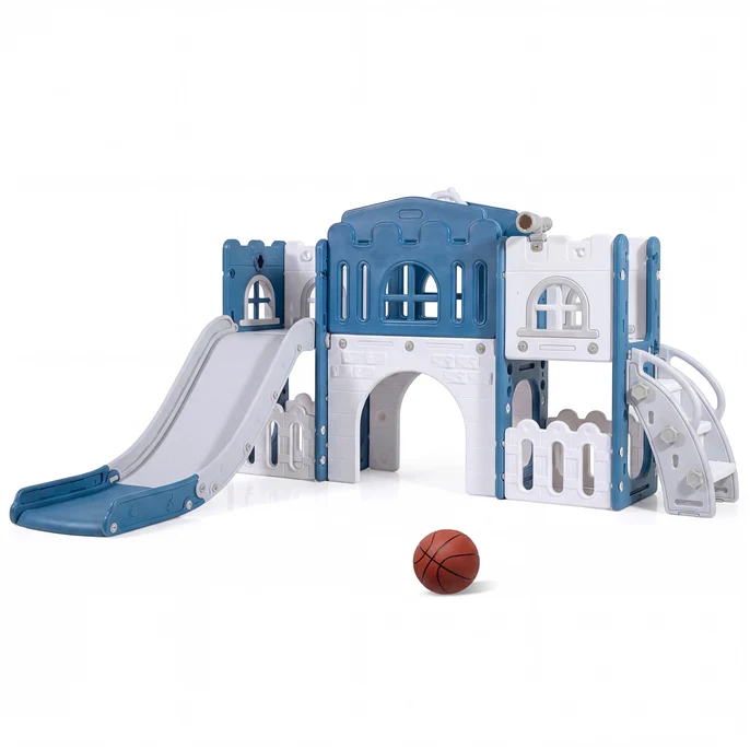 HONEY JOY All in 1 L-Shaped Slide for Toddlers Age 1-3 - Image 12