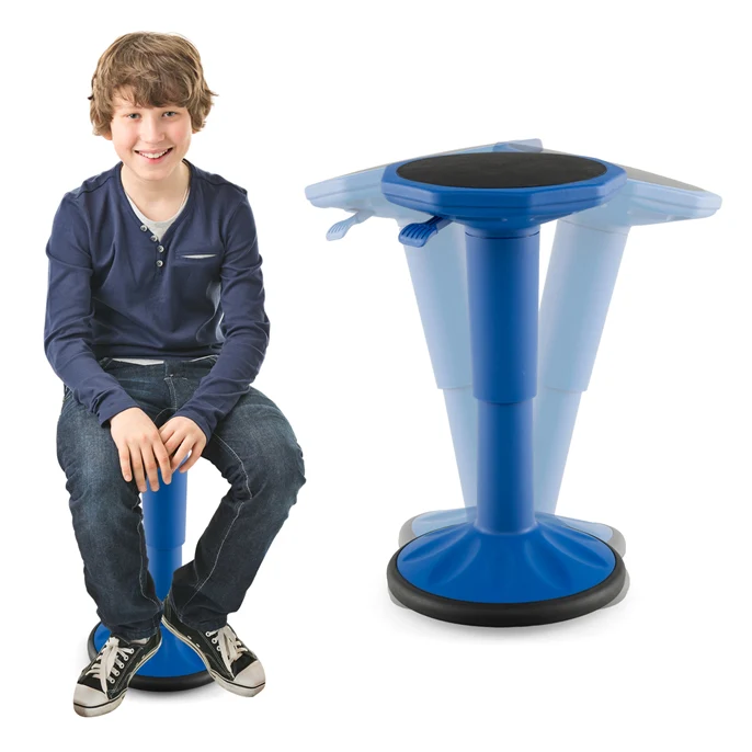 HONEY JOY Ergonomic Wobble Chair with Adjustable Height, Active Learning Stool Sitting Balance Chair for Office/Bar/Home - Image 10
