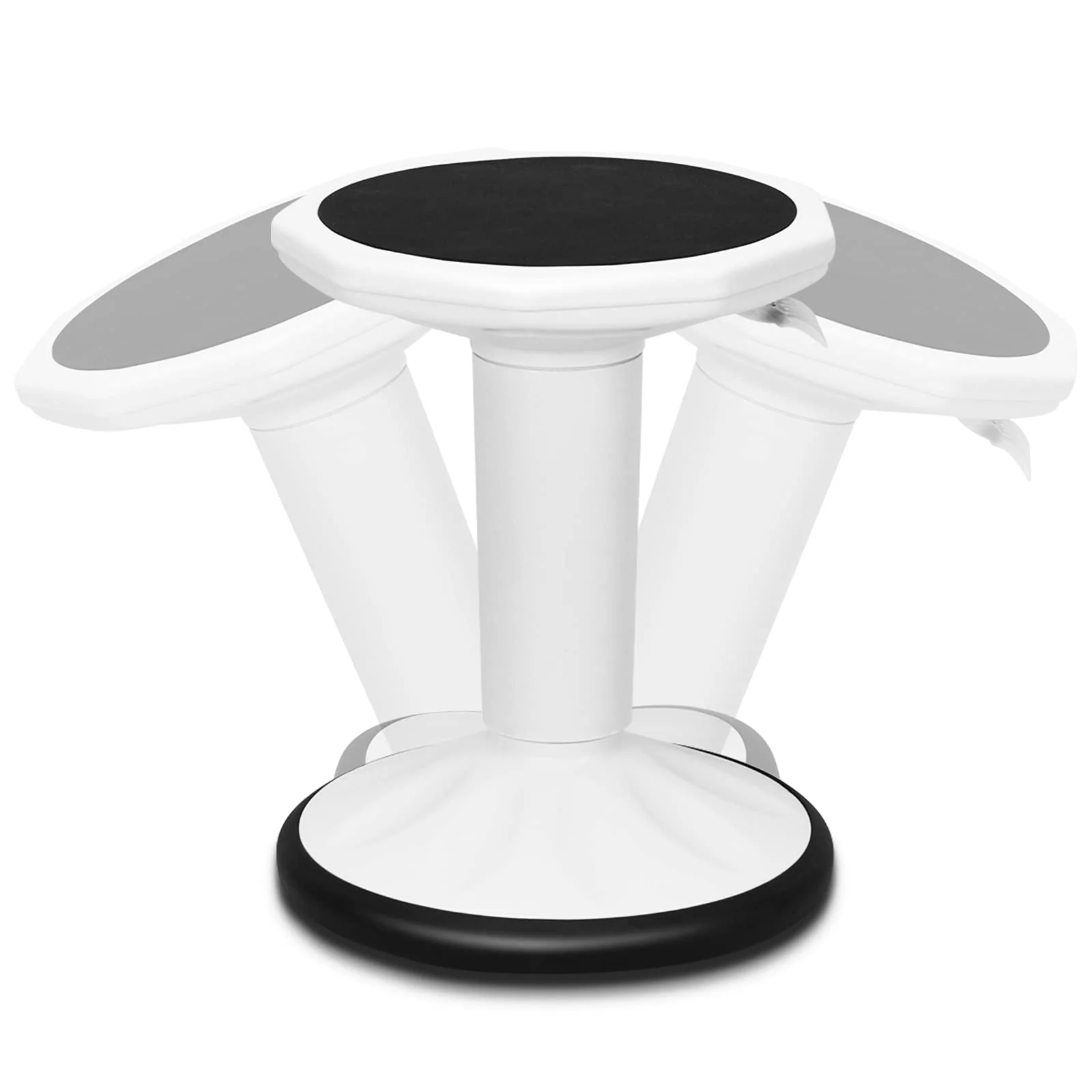 HONEY JOY Ergonomic Wobble Chair with Adjustable Height, Active Learning Stool Sitting Balance Chair for Office/Bar/Home - Image 13
