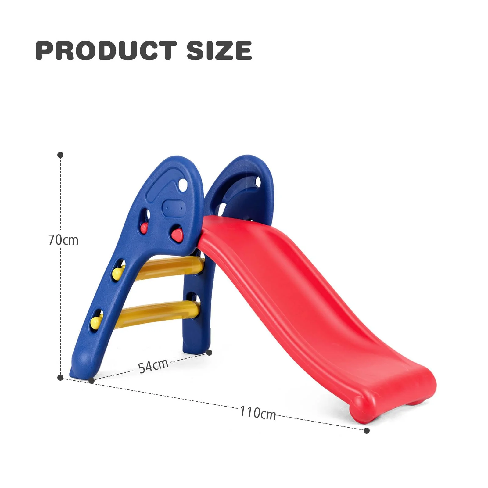 HONEY JOY Kid Folding Sliding w/Triangle Structure - Image 5