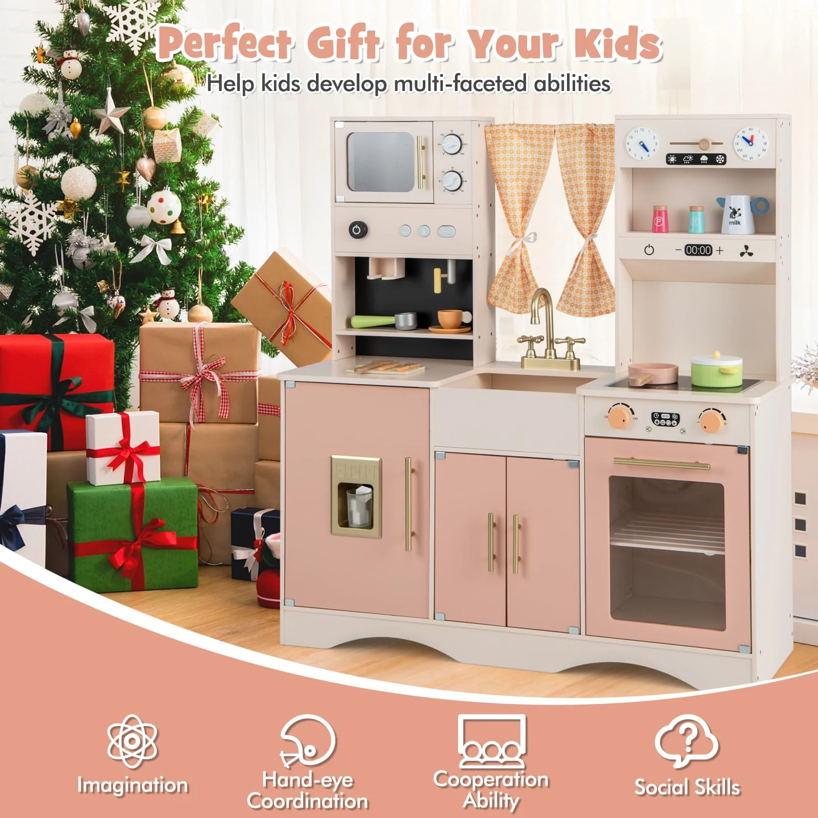 HONEY JOY Kids Kitchen Playset - Image 9