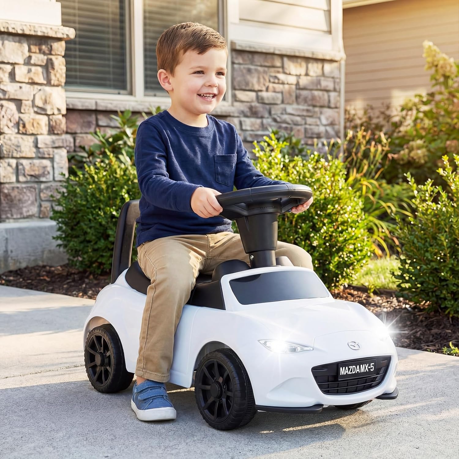 HONEY JOY Toddler Ride on Toy, Foot to Floor Kid Sliding Car with Under-Seat Storage - Image 10