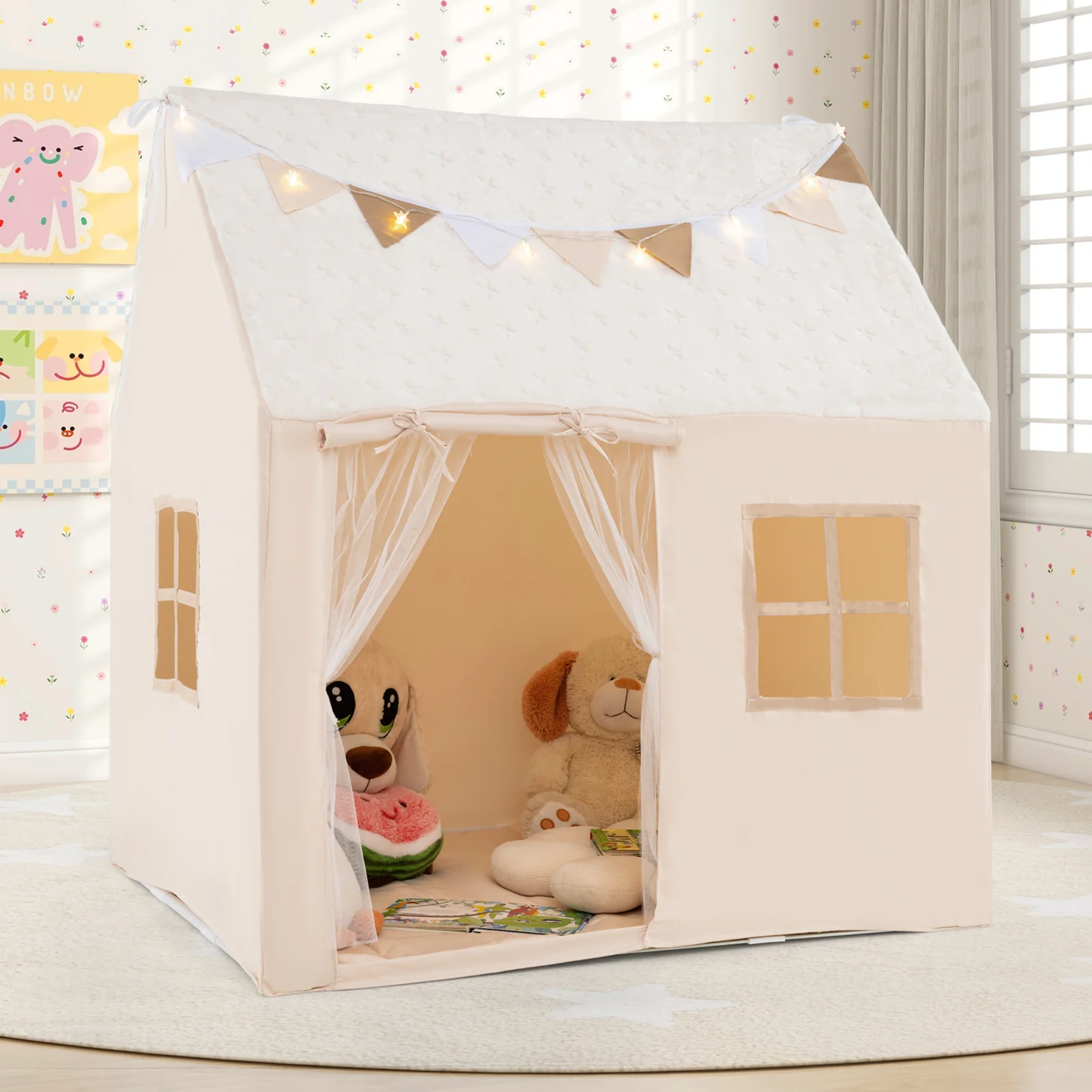 Indoor Washable Bed Tent for Boys and Girls Aged 3+ Years Old - Image 3