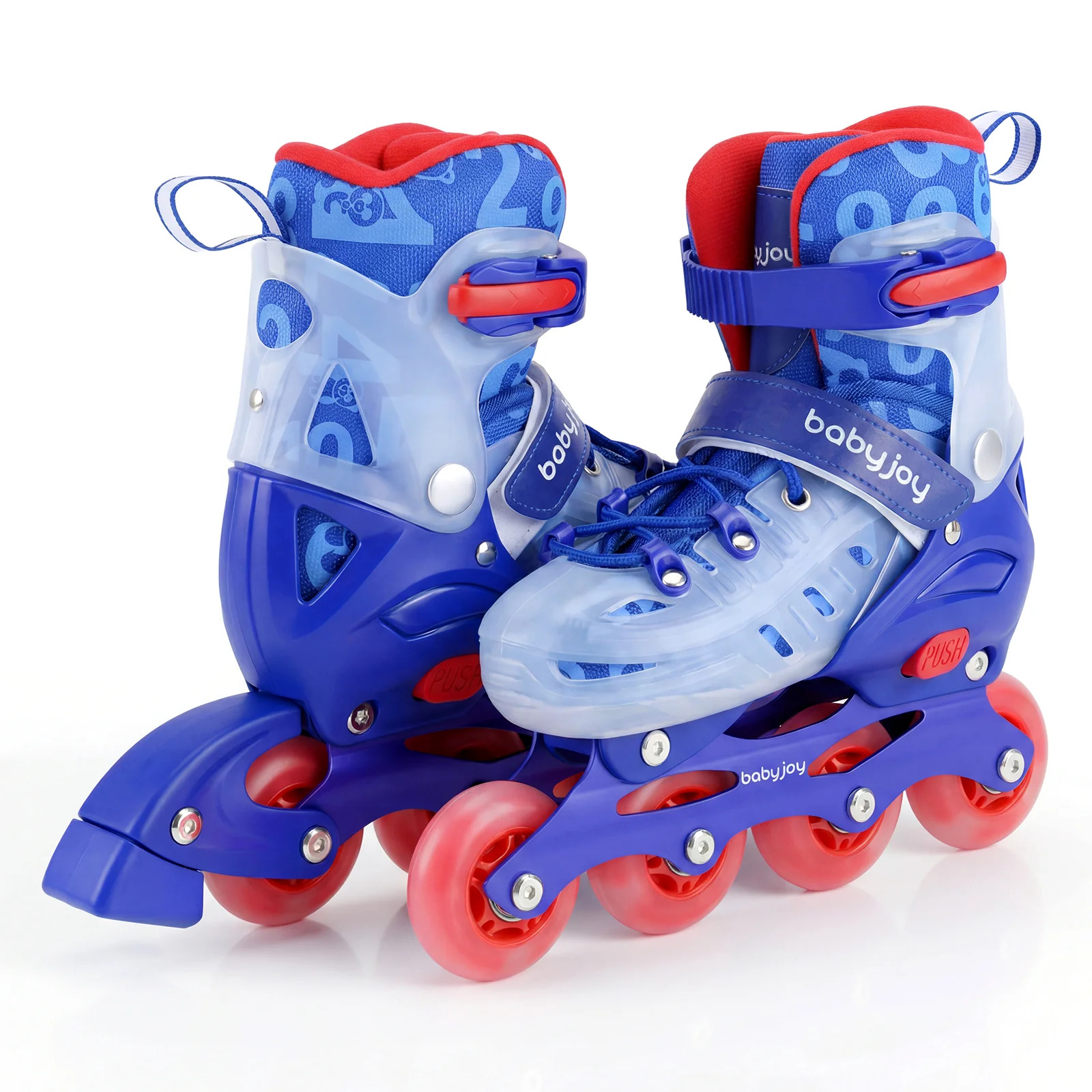 Kids Inline Skates with Light Up Wheels and Safety Protection for Beginners - Image 11
