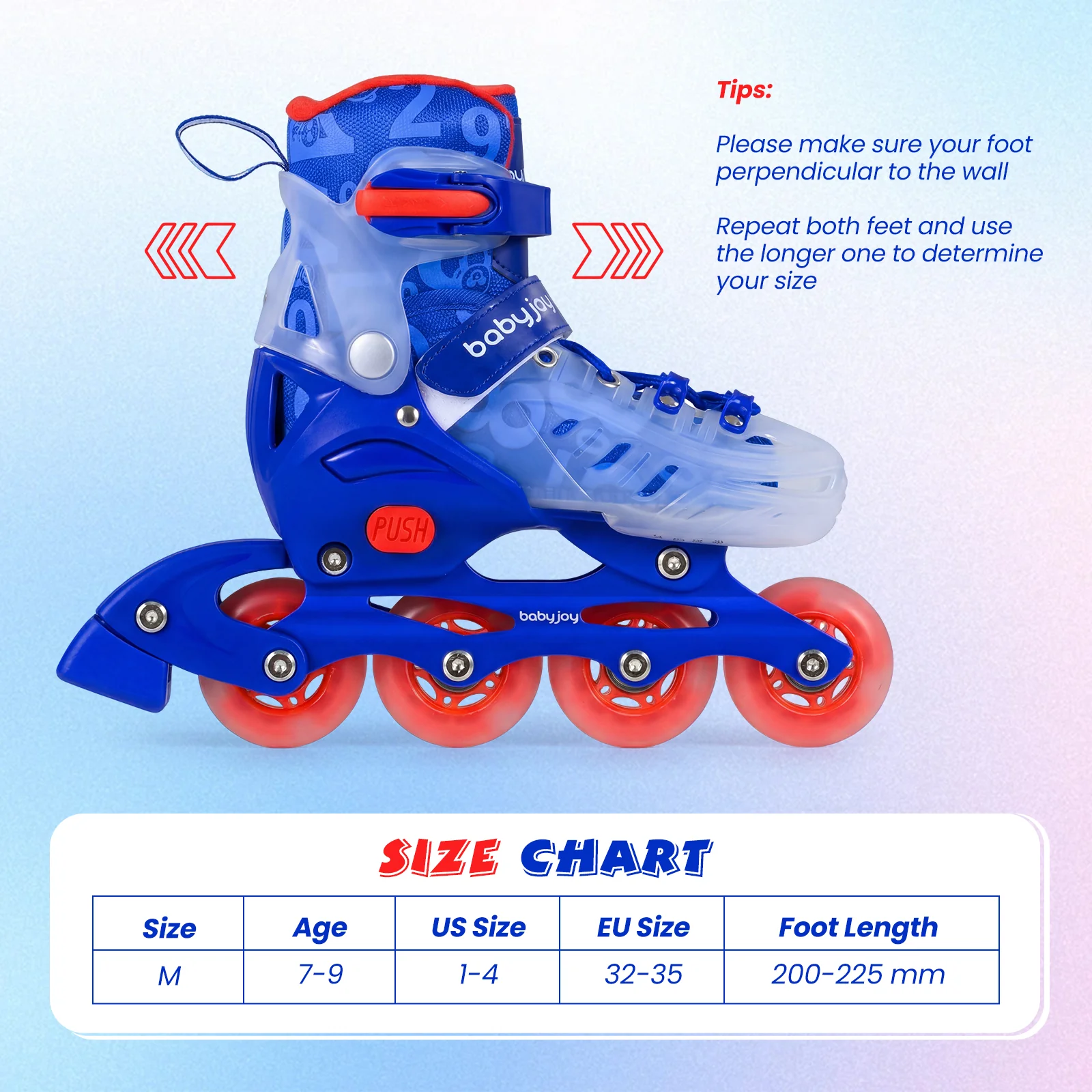 Kids Inline Skates with Light Up Wheels and Safety Protection for Beginners - Image 12