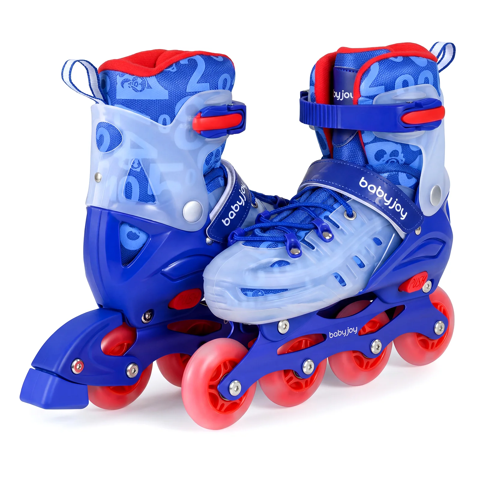 Kids Inline Skates with Light Up Wheels and Safety Protection for Beginners - Image 13