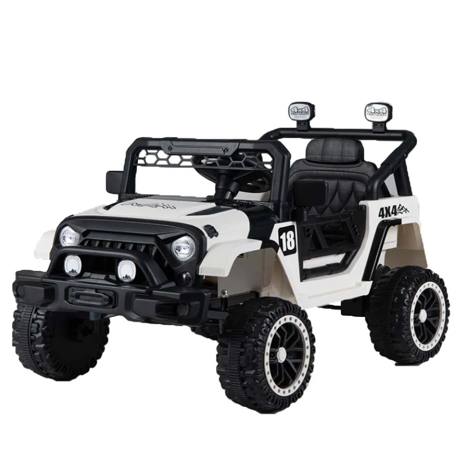 Kids Ride on Truck, 12V Electric Toy Vehicle w/ Remote Control, 3 Speeds, LED Lights, Horn, Music, Story, USB, AUX - Image 2
