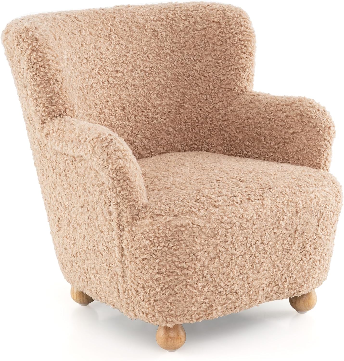 Kids Sofa, Comfy Toddler Armchair with Solid Rubber Wood Legs for Boys & Girls Aged 3+ - Image 11