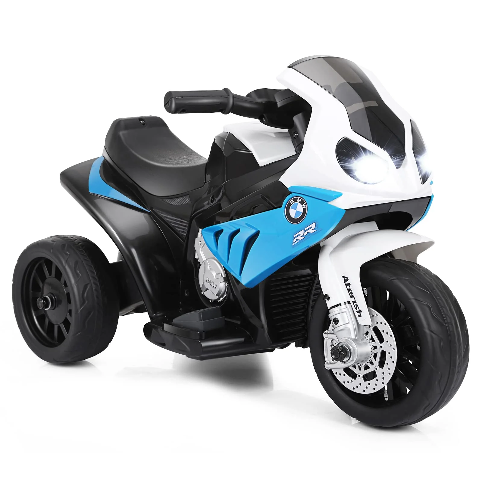 HONEY JOY Electric Ride on Motorcycle Licensed BMW 6V Battery Powered Toy - Image 10