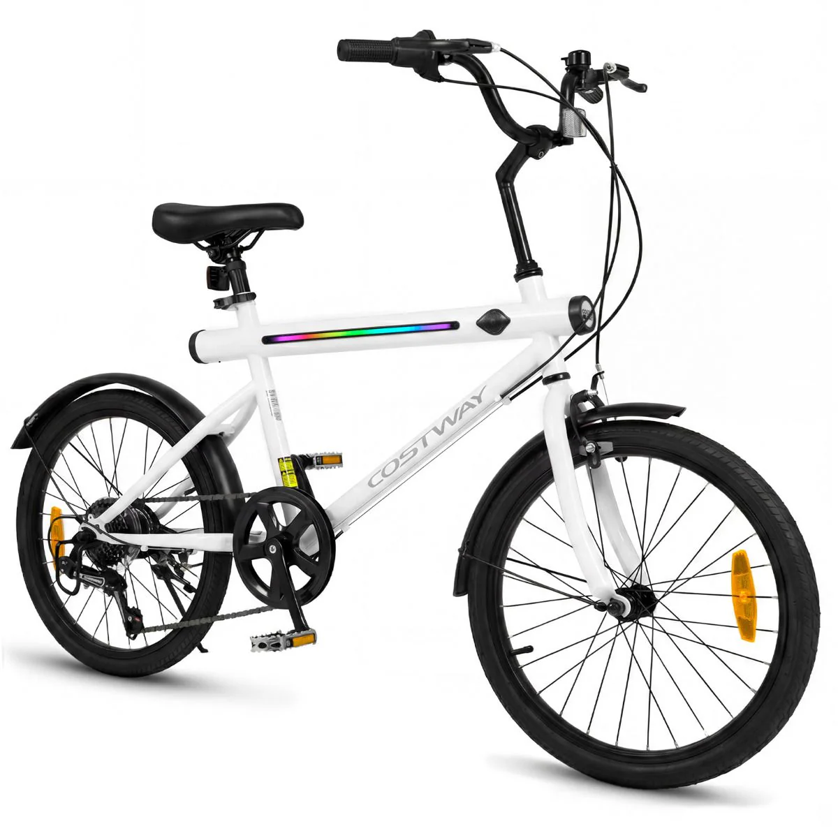 Lighted Cycling Bike with Adjustable Handlebar and Seat - Image 10
