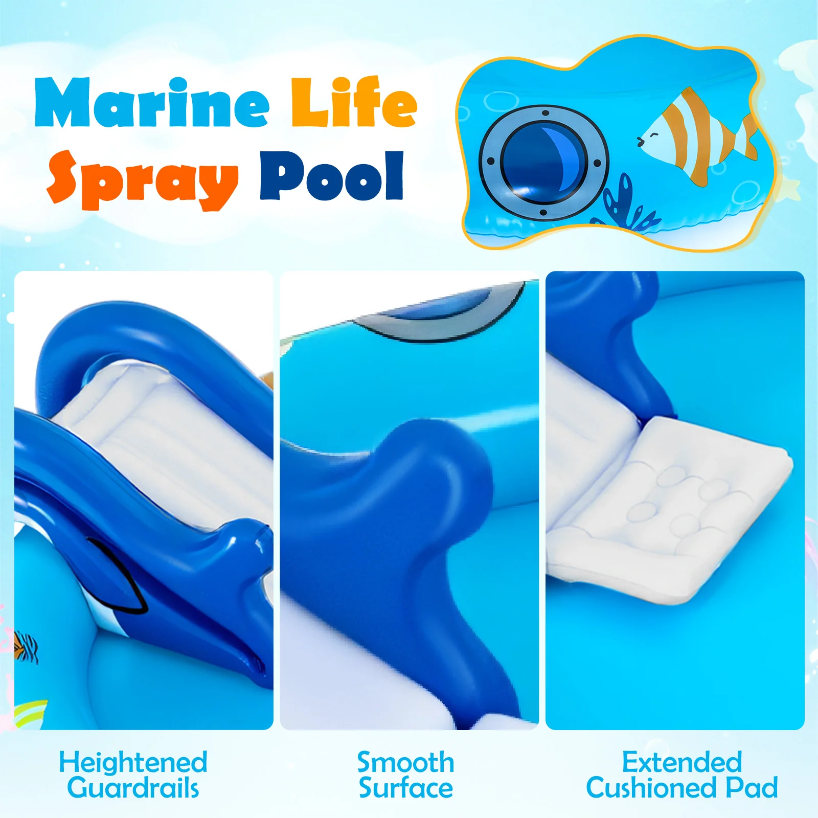 Outdoor Children Summer Water Park for Backyard, Garden - Image 8