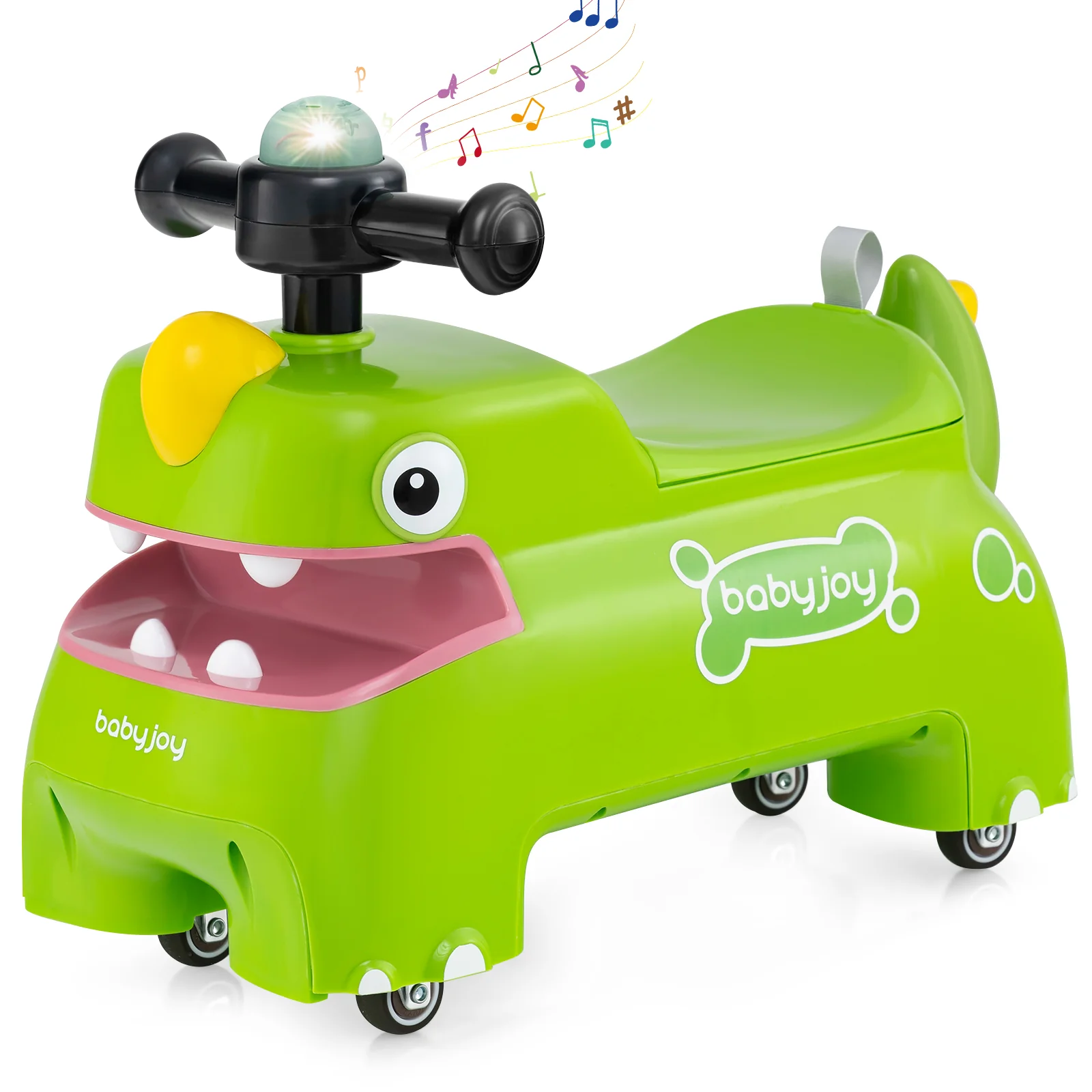 Toddler Ride on Toy, Sit to Stand Riding Racer, Gift for Boys & Girls 18+ Months Old